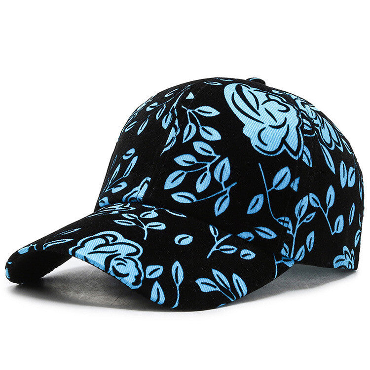 Gorras de Tela con diseños de flores